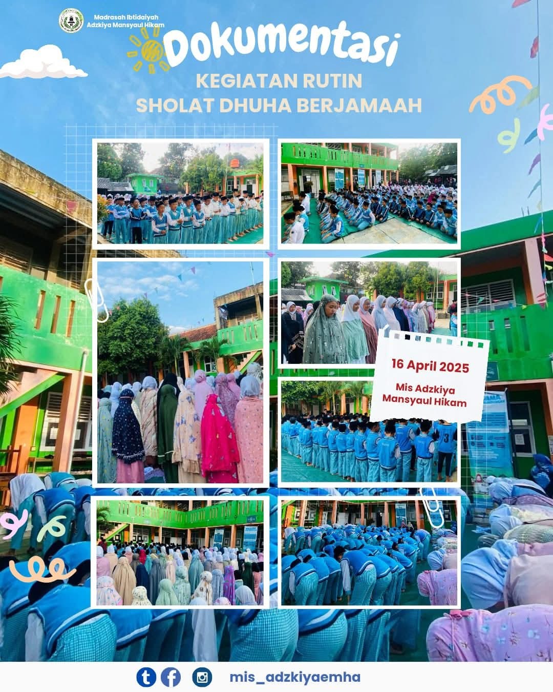 Pembiasaan Sholat Dhuha